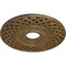 Ekena Millwork Robin Ceiling Medallion (Fits Canopies up to 6 1/4"), 22 1/4"OD x 4 3/4"ID x 1 1/4"P, Rubbed Bronze CM22RBRZS - alternate 3